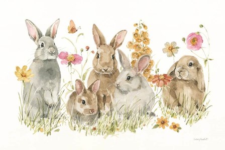 Hop on Spring I by Lisa Audit art print