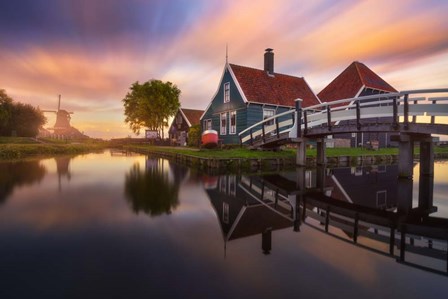 Zaanse Schans by Carlos F. Turienzo art print