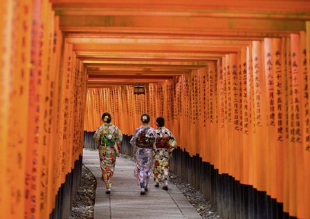 Fushimi Inari Shrine, Kyoto by Pangea Images art print