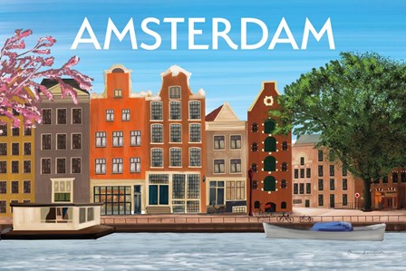 Amsterdam II by Omar Escalante art print