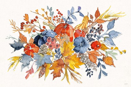 Fall Flair I by Anne Tavoletti art print
