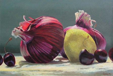 Red Onion by Sharon Weiser art print