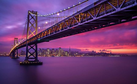 Bay Bridge by Lincoln Harrison art print