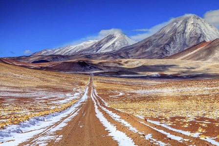 Panoramic View Of the Chiliques Stratovolcano in Chile by Giulio Ercolani/Stocktrek Images art print