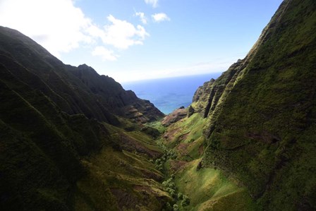 Na Pali Coast State Wilderness Park, Kauai, Hawaii by Ryan Rossotto/Stocktrek Images art print