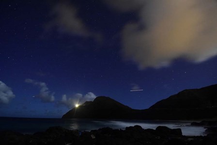 Night Sky in Oahu, Hawaii by Ryan Rossotto/Stocktrek Images art print
