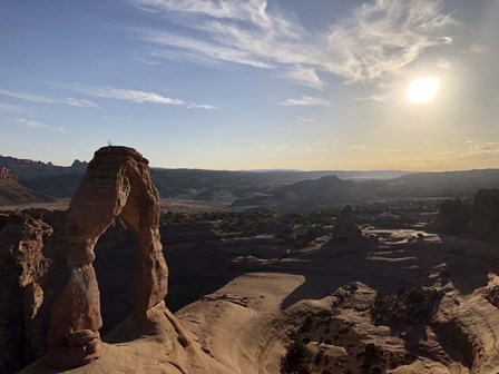 Delicate Arch, Arches National Park, Moab, Utah by Ryan Rossotto/Stocktrek Images art print