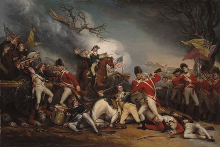 The Death of General Mercer at the Battle of Princeton by Vernon Lewis Gallery/Stocktrek Images art print