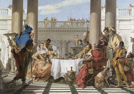The Banquet of Cleopatro by Vernon Lewis Gallery/Stocktrek Images art print