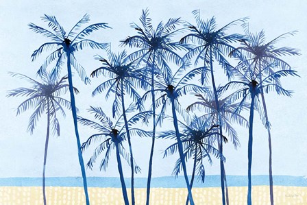 Laguna Palms I by Mercedes Lopez Charro art print