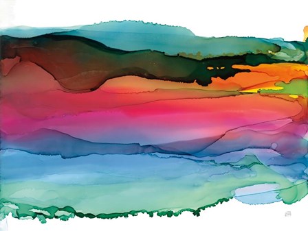 Rainbowscape I by Chris Paschke art print