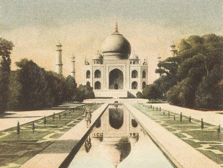 Taj Mahal Postcard I by Wild Apple Portfolio art print