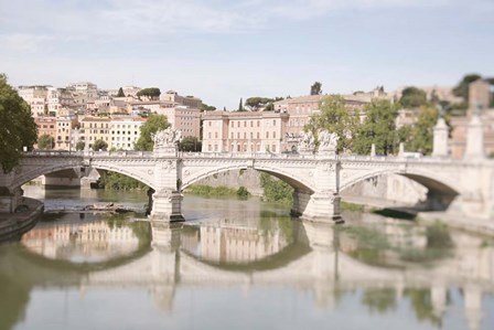 Moments in Rome by the Tiber by Carina Okula art print