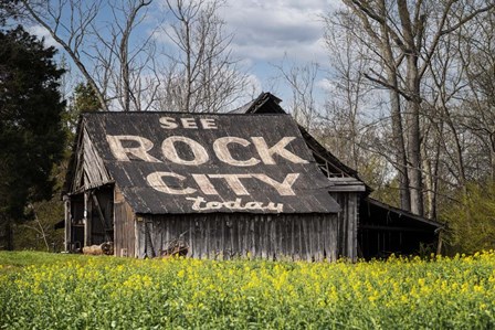 See Rock City Barn by Andy Crawford Photography art print