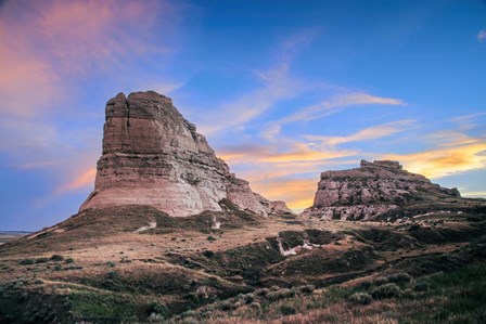 Courthouse Rock Sunset by Andy Crawford Photography art print