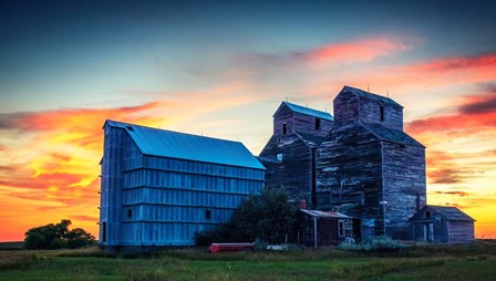 Ghost Town Sunset by Andy Crawford Photography art print