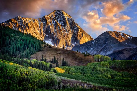 Capitol Peak at Dusk by Rick Berk art print