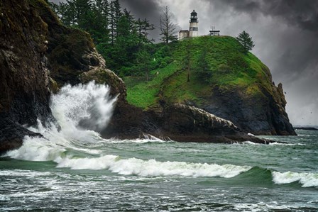 Spring Storm at Cape Disappointment by Rick Berk art print