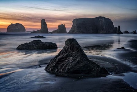 Bandon Twilight by Rick Berk art print