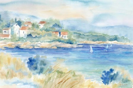 Mediterranean Breezes I by Cynthia Coulter art print