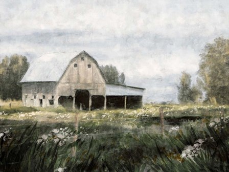 Farmhouse Barn II by Nina Blue art print