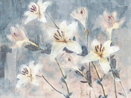 Whisper Blooms by Nina Blue art print