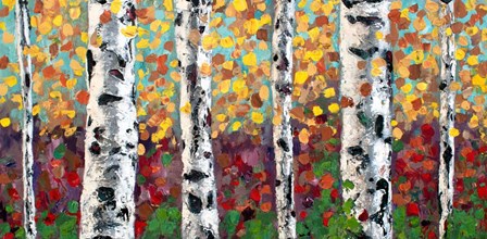 Aspens in Color by Jenn Seeley art print