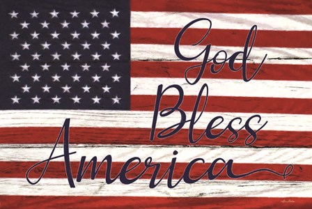 God Bless America by Lori Deiter art print