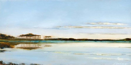 Western Lake by Kathleen Broaderick art print