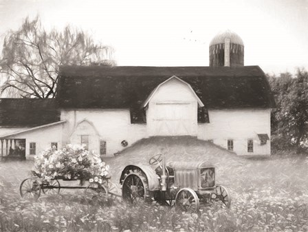 Big Country Barn by Lori Deiter art print