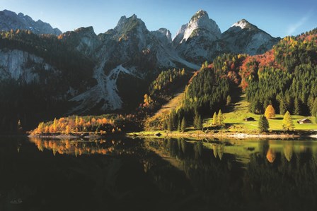 Alps Reflected by Martin Podt art print