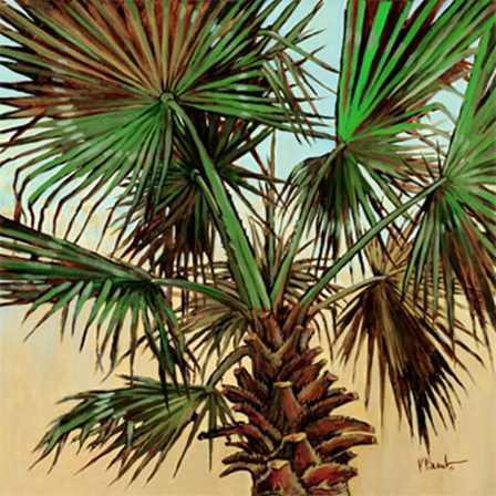Solitary Palm by Paul Brent art print