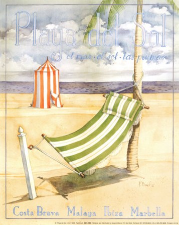 Playa Del Sol by Paul Brent art print