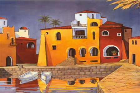 Puerto Del Mar I by Paul Brent art print