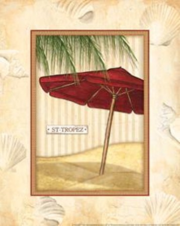 Parasol Club I by Andrea Laliberte art print