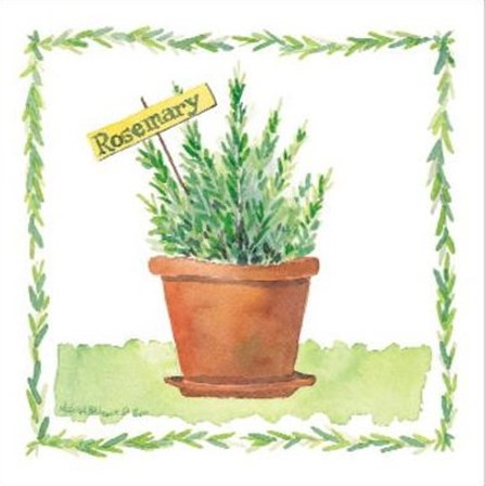 Rosemary by Melissa Babcock Saylor art print