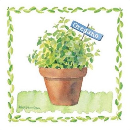 Oregano by Melissa Babcock Saylor art print