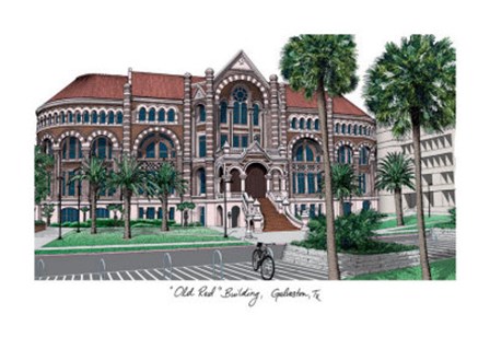 University of Texas Medical by Landmark publishing art print