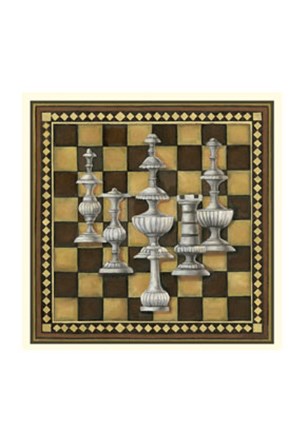 Chess Set II art print