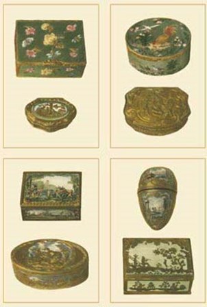 Mini Jewel Boxes art print