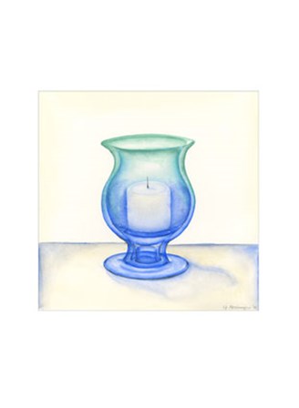 Solitary Votive I by Jennifer Goldberger art print