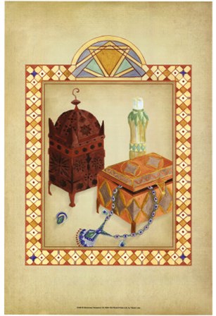 Moroccan Treasures I by Vanna Lam art print
