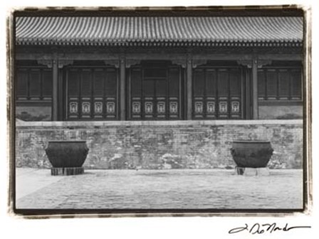 Chinese Symmetry, Beijing by Laura Denardo art print