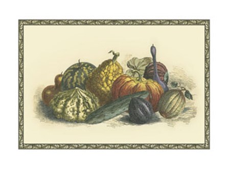 Melons and Gourds art print