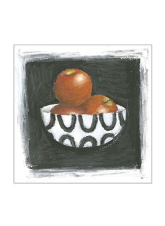Apples in Bowl by Chariklia Zarris art print