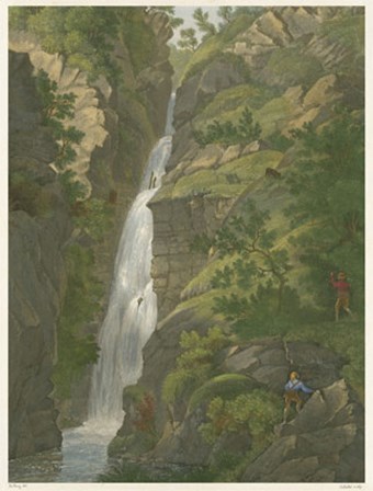 Tranquil Cascade II by Melling art print