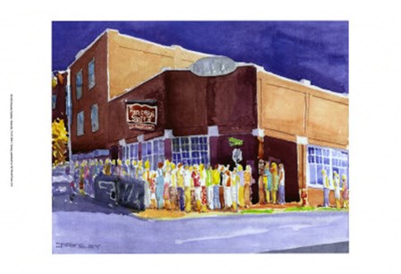 Pancake Paradise, Nashville, TN by J. Presley art print