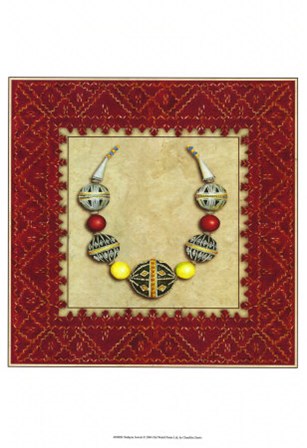 Oudayas Jewels by Chariklia Zarris art print