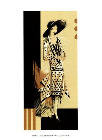 Retro Fashion I by Vision Studio art print