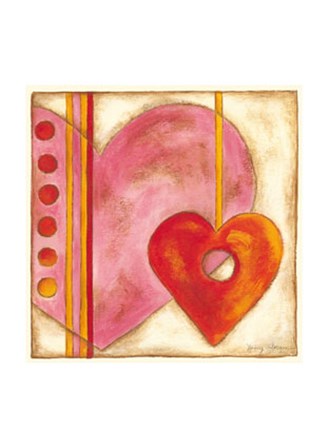Pop Hearts III by Nancy Slocum art print
